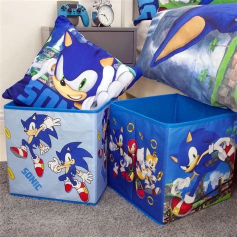 sonic the hedgehog storage boxes